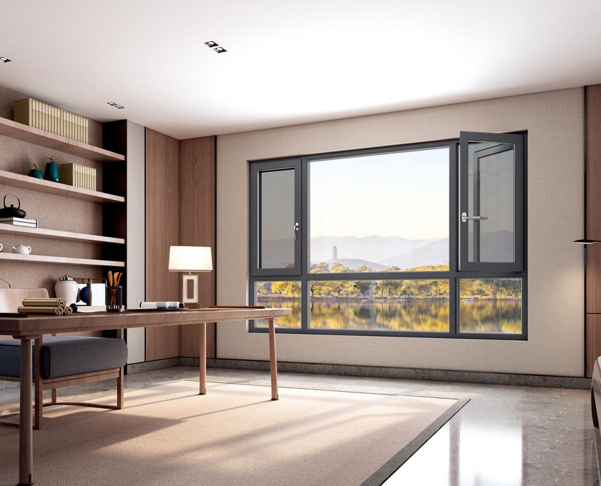 85斷橋窗紗一體