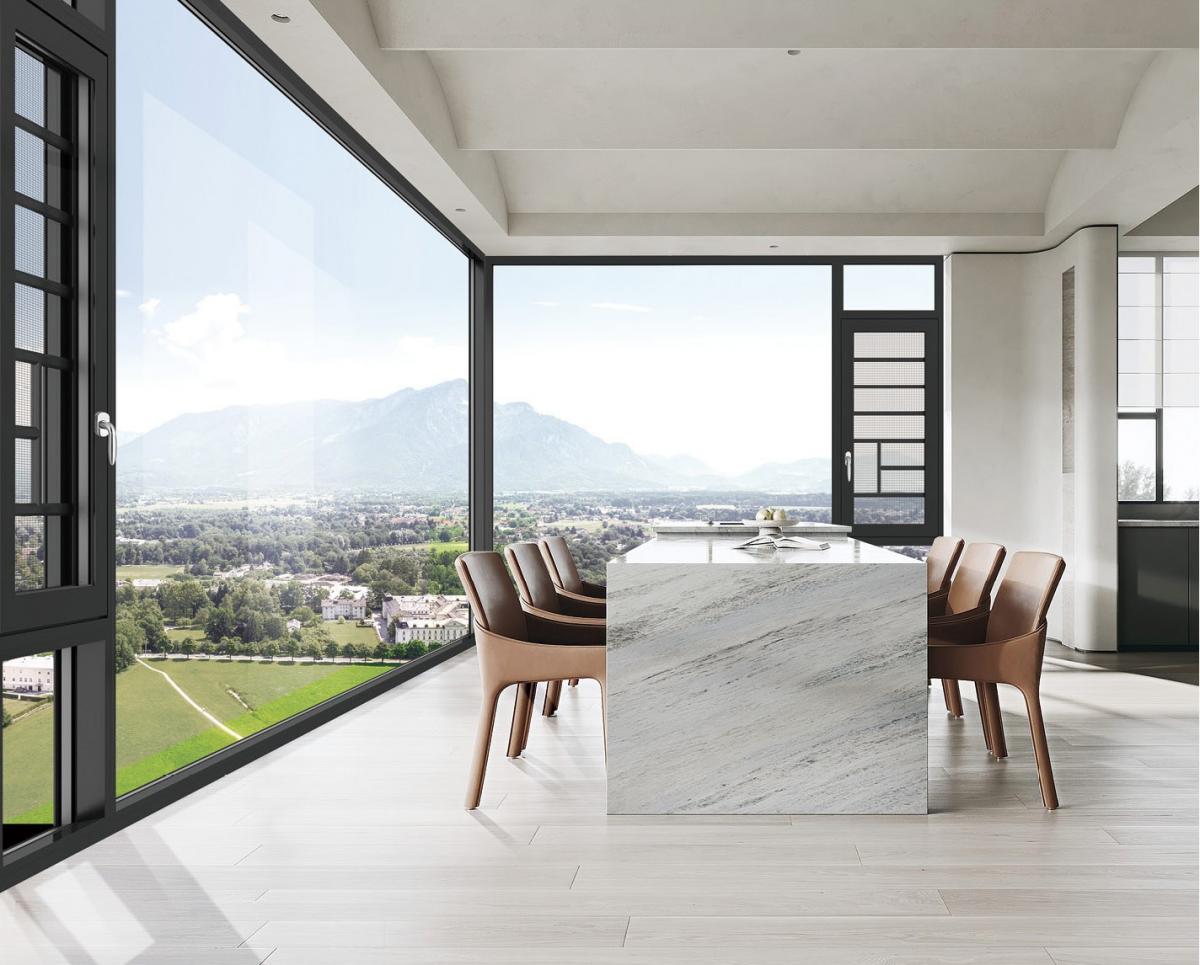 95國民斷橋外（wài）開、內開窗